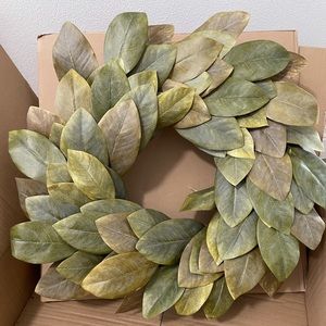 Signature Magnolia Wreath by Magnolia Market